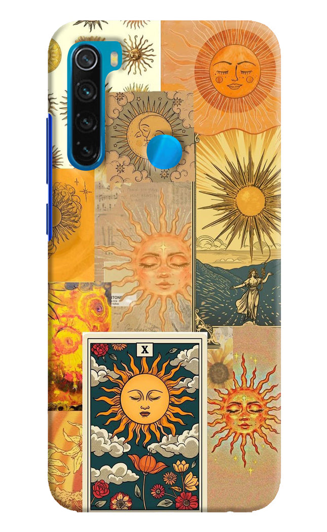 Sun Redmi Note 8 Hard Case Back Cover by Casekaro