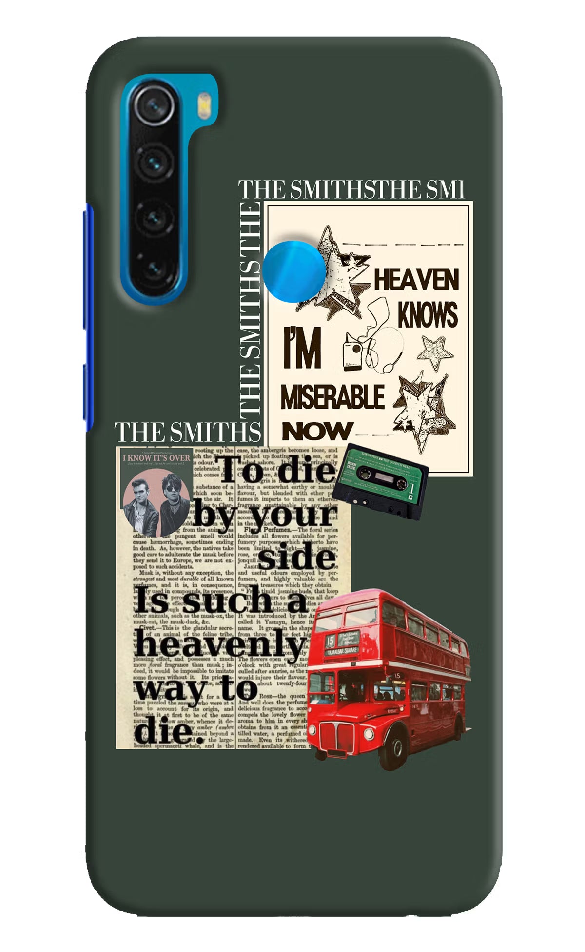The Smiths Redmi Note 8 Hard Case Back Cover by Casekaro