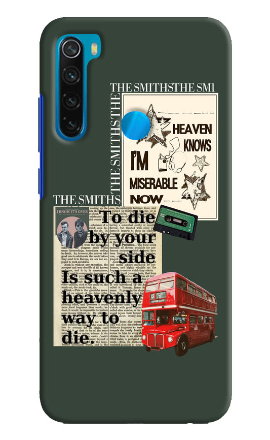 The Smiths Redmi Note 8 Hard Case Back Cover by Casekaro