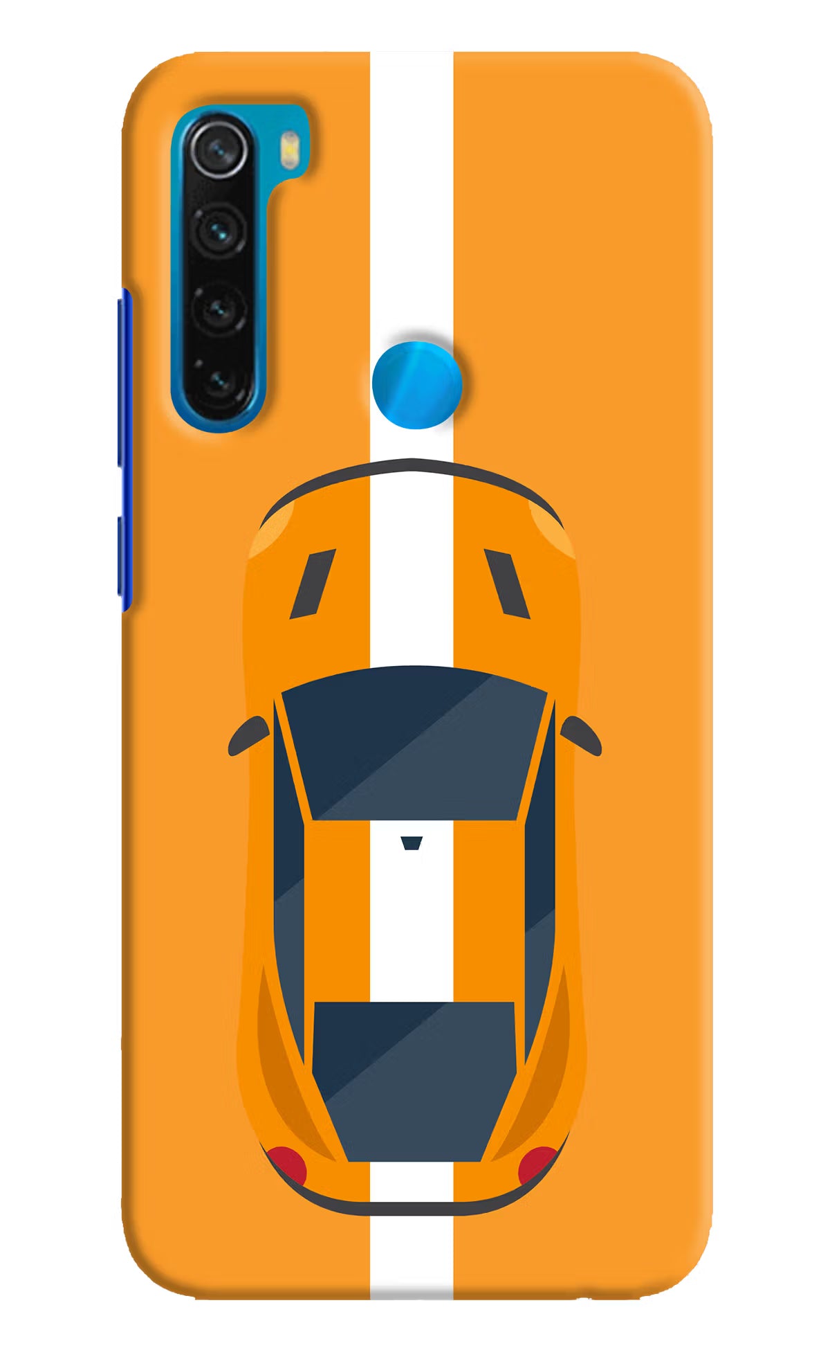 Highway Pursuit Redmi Note 8 Hard Case Back Cover by Casekaro