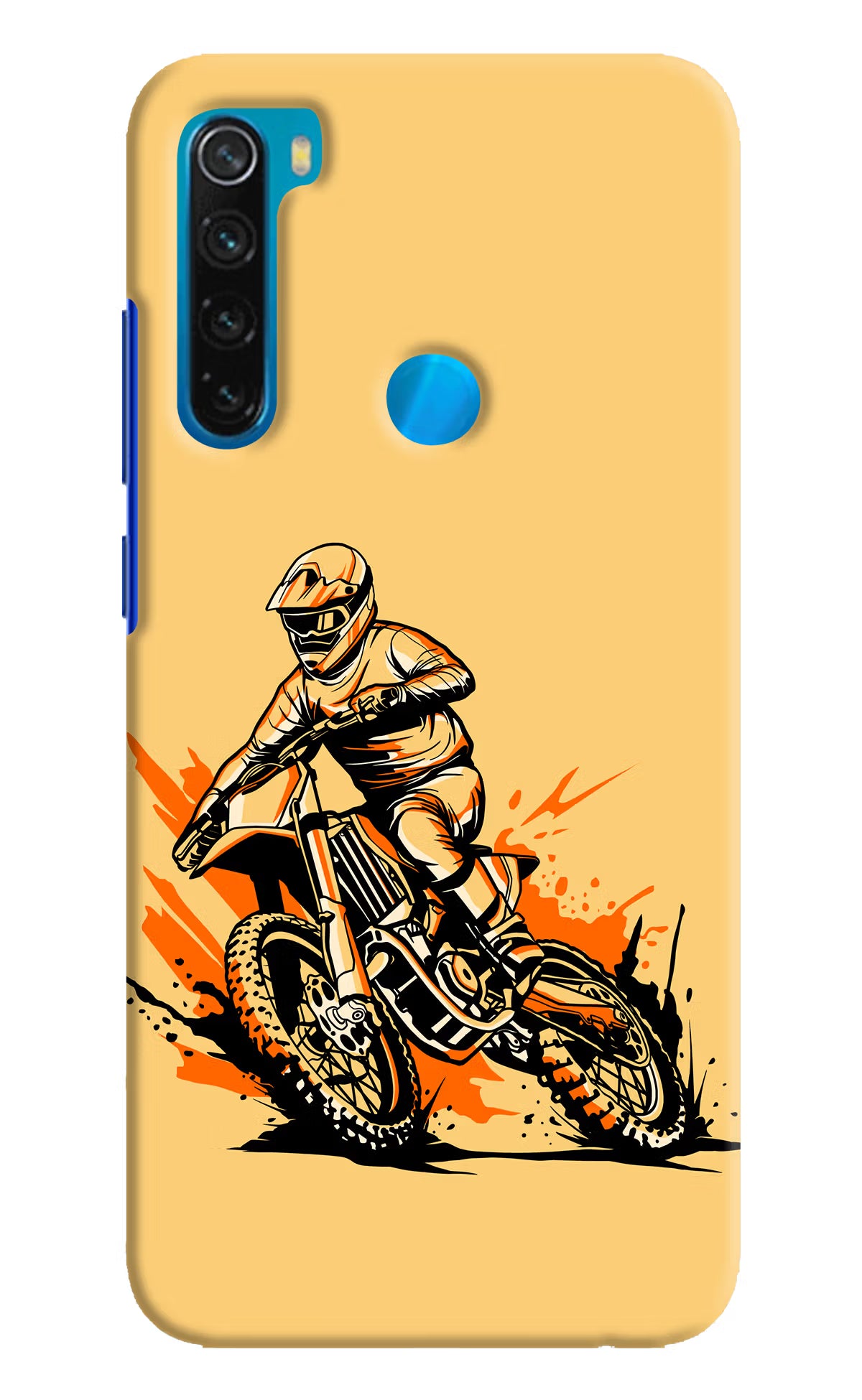 Off-Road Fury Redmi Note 8 Hard Case Back Cover by Casekaro