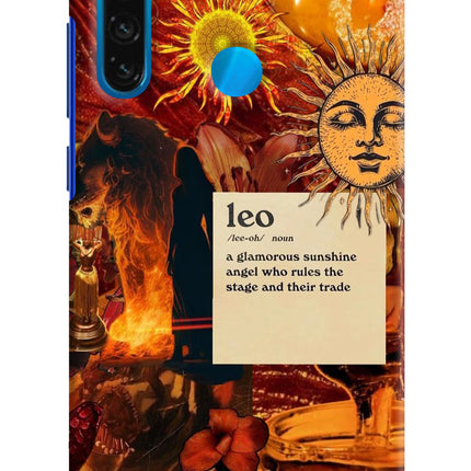 Leo Zodiac Redmi Note 8 Hard Case Back Cover by Casekaro