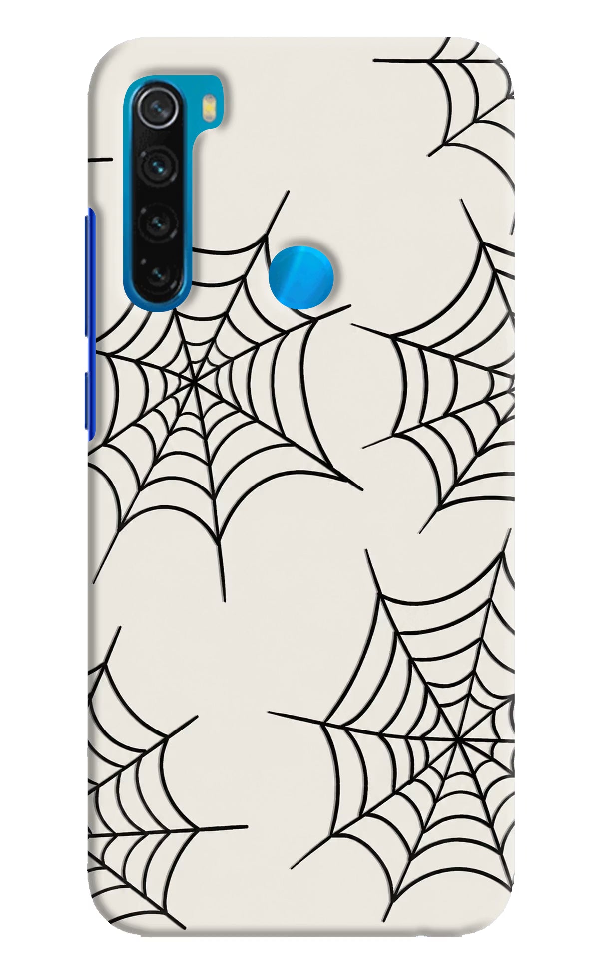 Spider Web Redmi Note 8 Hard Case Back Cover by Casekaro