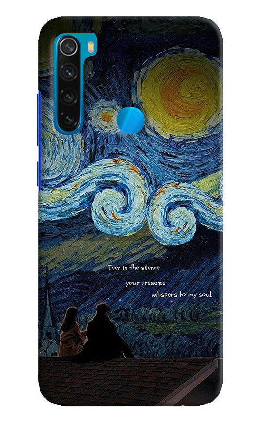 Softcore Redmi Note 8 Hard Case Back Cover by Casekaro
