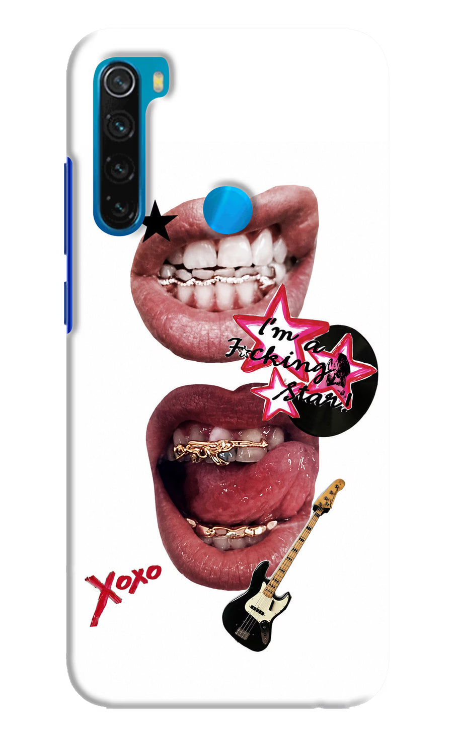 Rockstar Redmi Note 8 Back Cover, Hard case