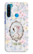 Pretty Mind Pretty Soul Redmi Note 8 Hard Case Back Cover by Casekaro