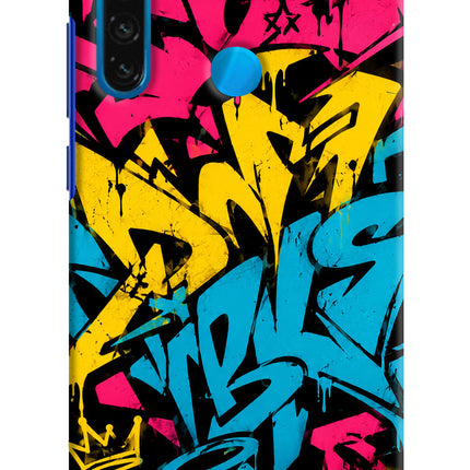Graffiti Vibe Redmi Note 8 Hard Case Back Cover by Casekaro