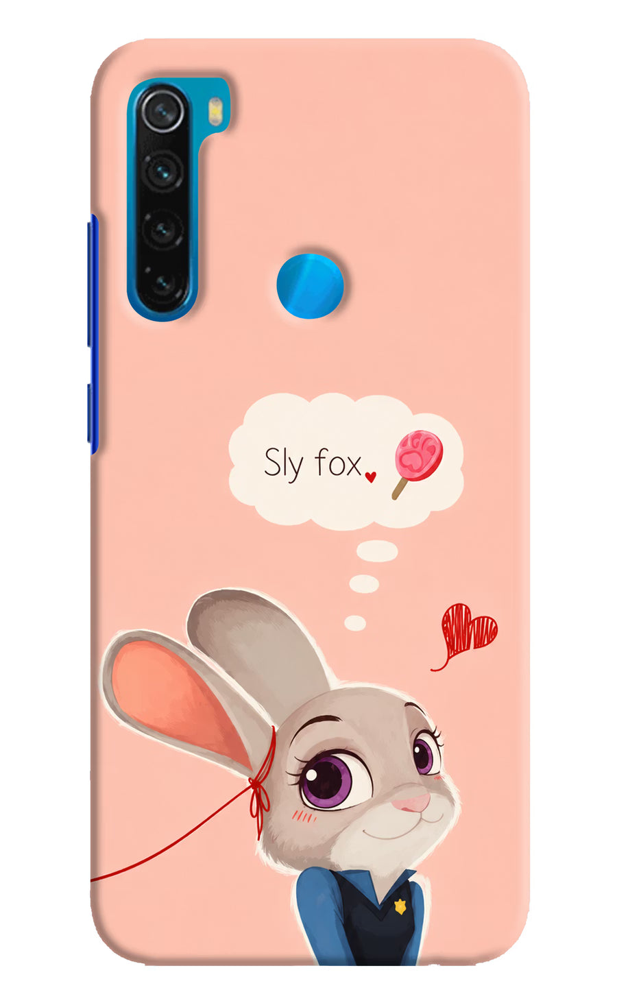 Judy Charm Redmi Note 8 Back Cover, Hard case