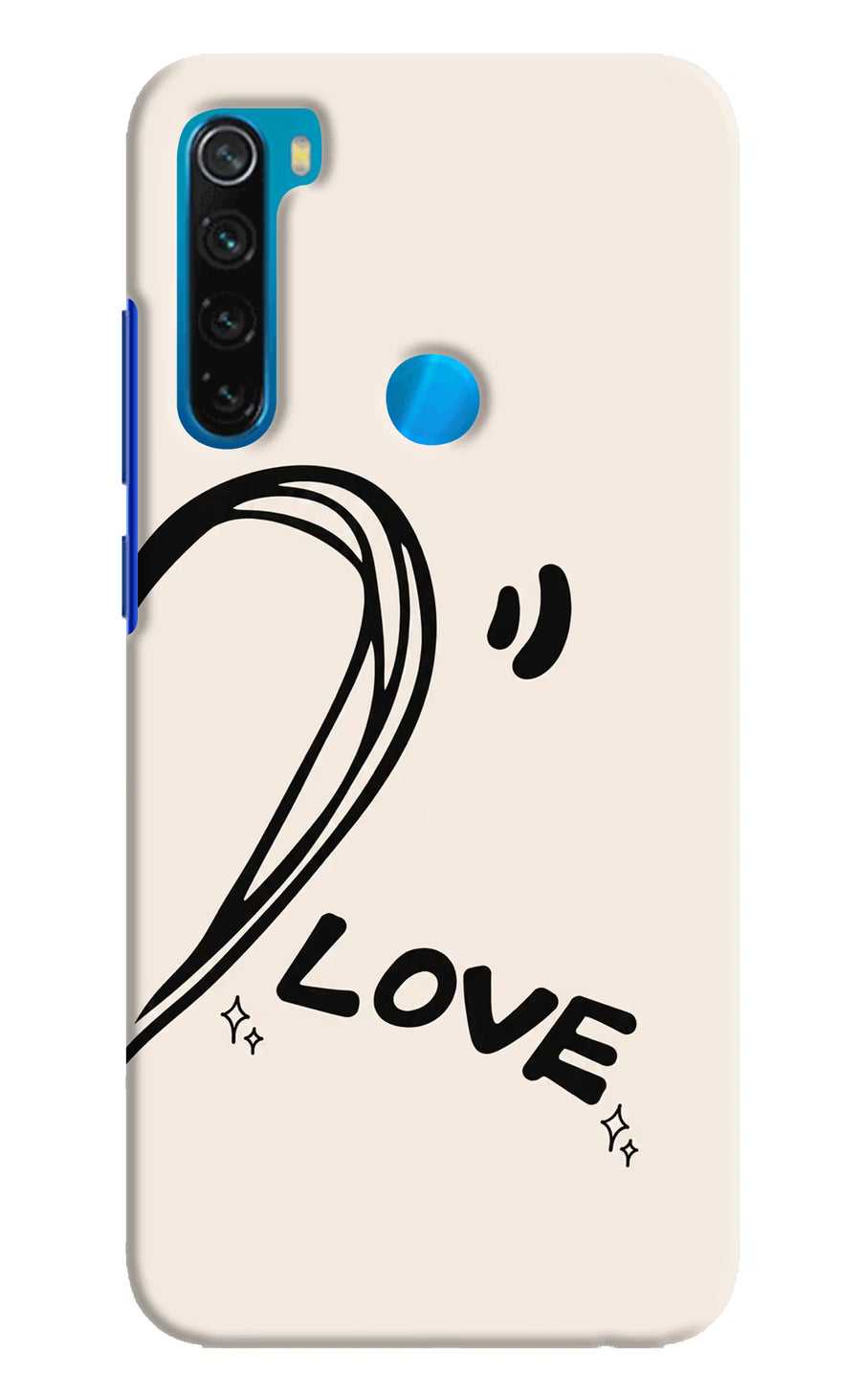 Soul Line Redmi Note 8 Back Cover, Hard case
