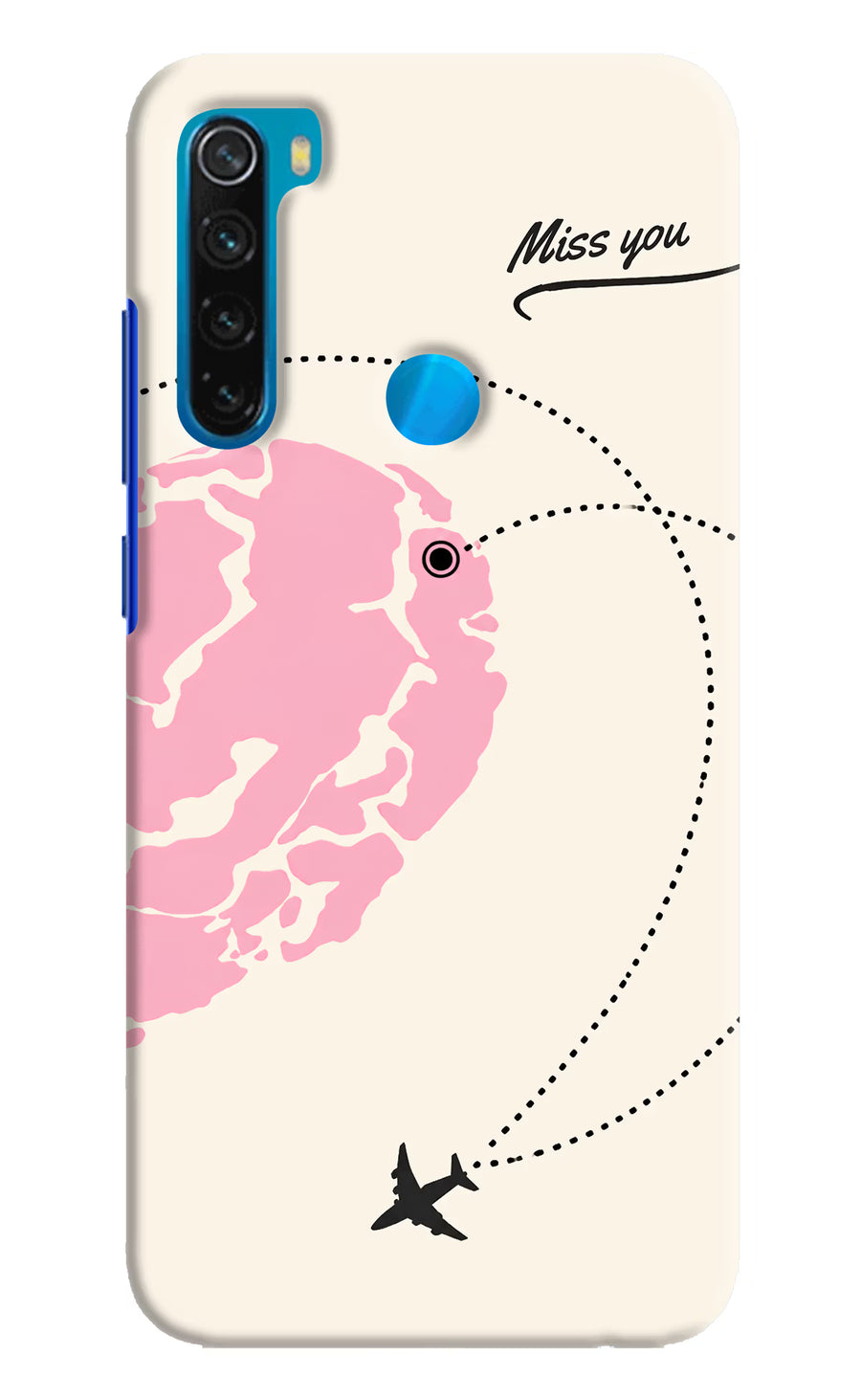 Miss Orbit Redmi Note 8 Back Cover, Hard case