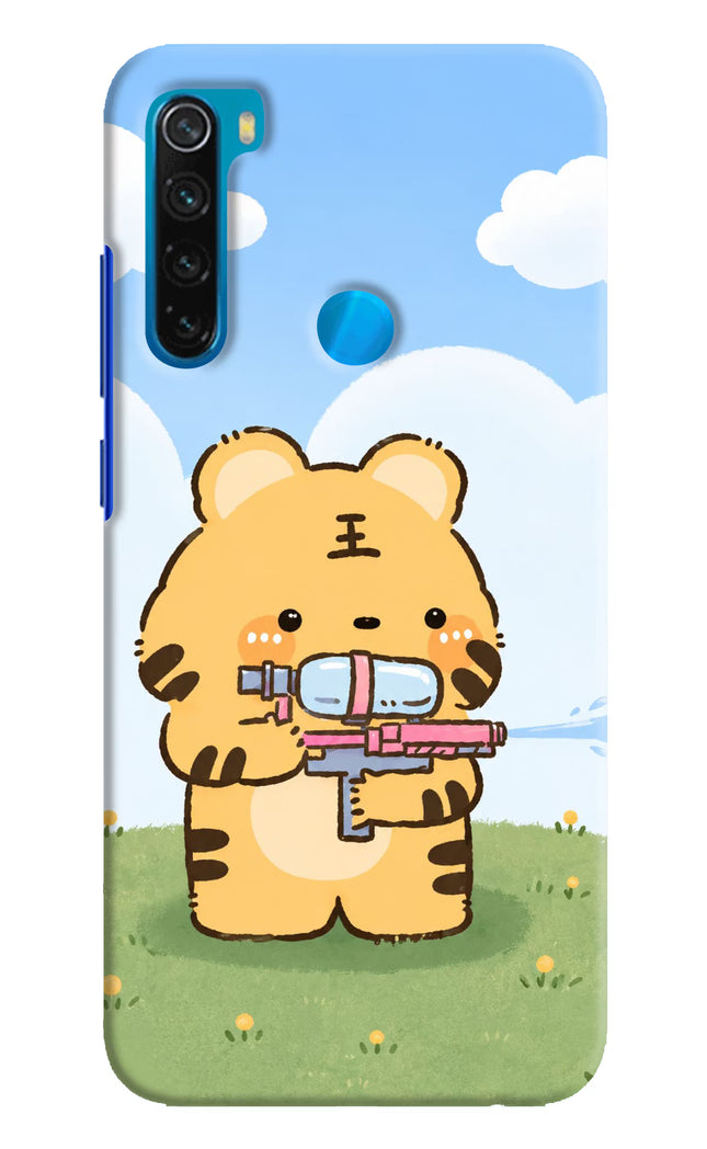 Tiger Treat Redmi Note 8 Hard Case Back Cover by Casekaro