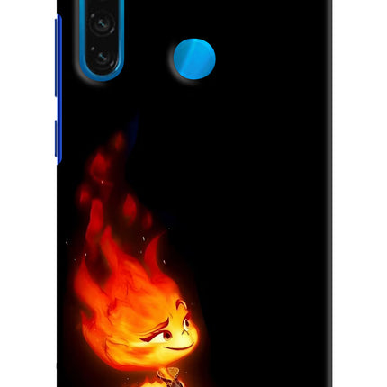 Ember Flame Redmi Note 8 Hard Case Back Cover by Casekaro