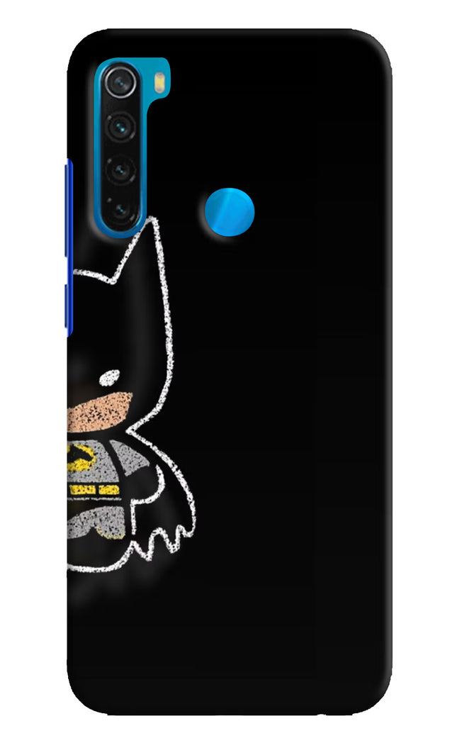 Bat Kitty Redmi Note 8 Hard Case Back Cover by Casekaro