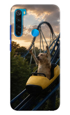 Rollercoaster Dog Redmi Note 8 Hard Case Back Cover by Casekaro