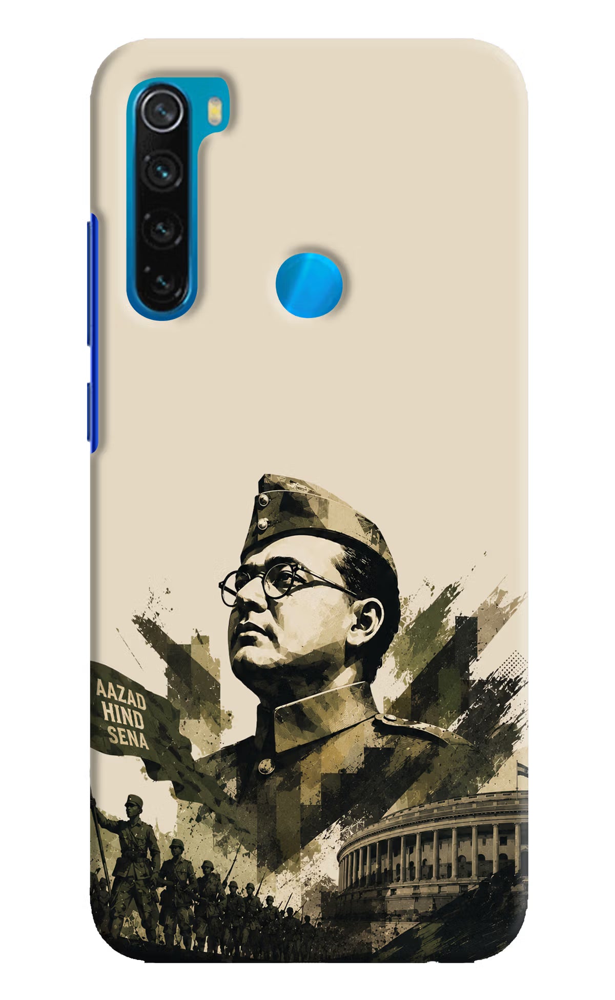 Netaji Rising Redmi Note 8 Back Cover