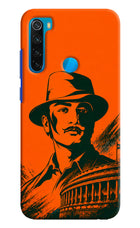 Bhagat Singh Legacy Redmi Note 8 Hard Case Back Cover by Casekaro
