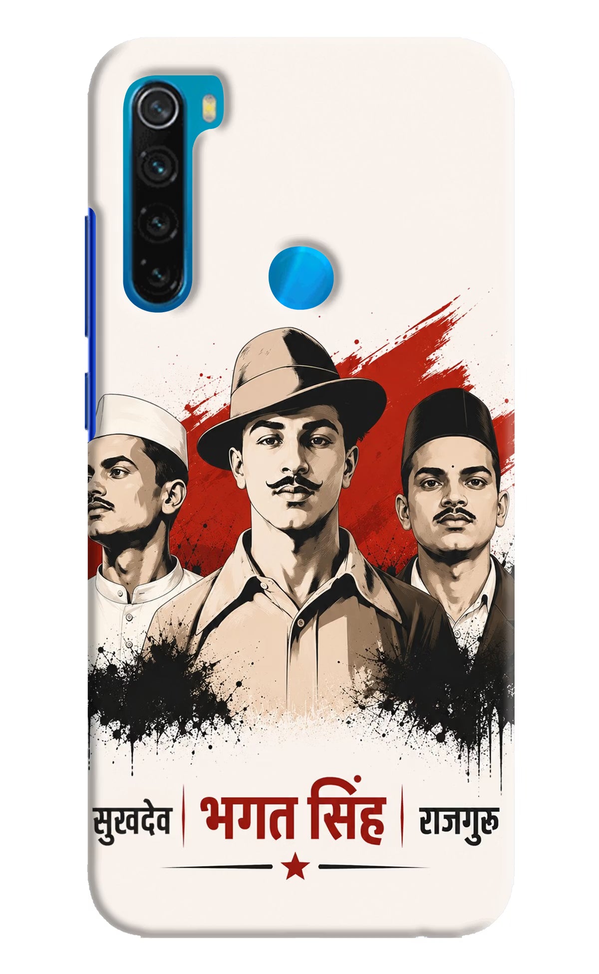 Sardar Patel Iron Will Redmi Note 8 Back Cover