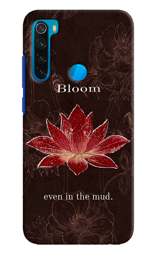 Bloom Redmi Note 8 Hard Case Back Cover by Casekaro