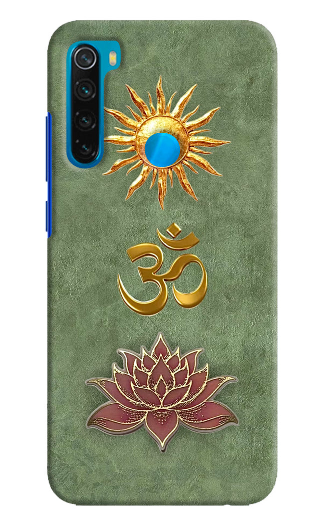 Om & Lotus Redmi Note 8 Back Cover