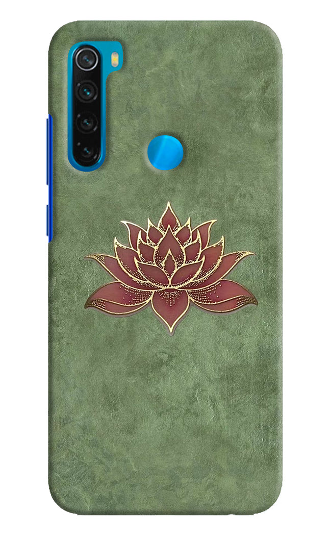 Lotus Grace Redmi Note 8 Hard Case Back Cover by Casekaro