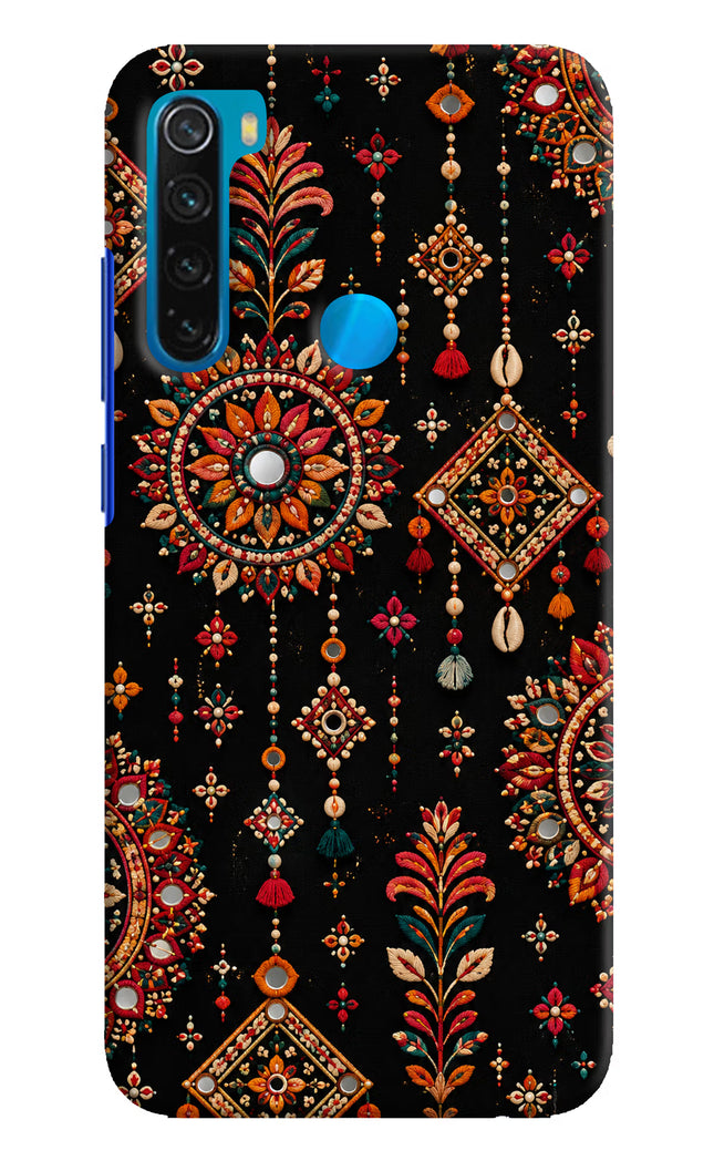 Boho Noir Redmi Note 8 Hard Case Back Cover by Casekaro