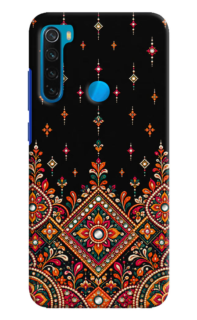 Noir Mehfil Redmi Note 8 Hard Case Back Cover by Casekaro