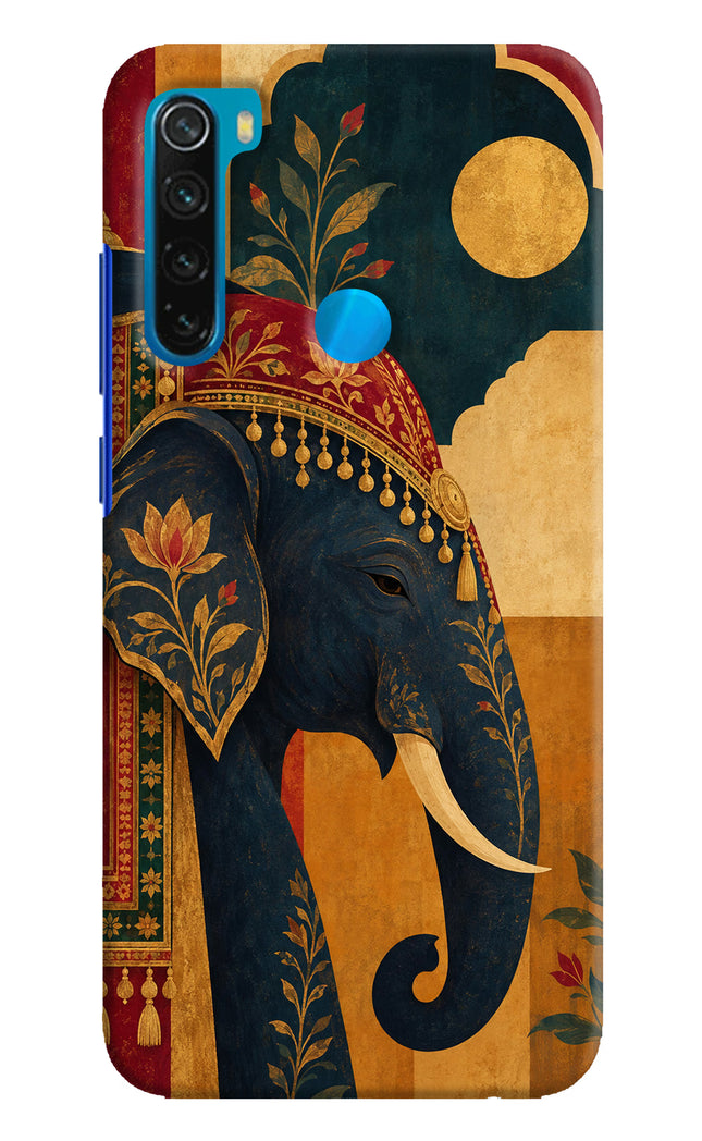 Royal Elephant Redmi Note 8 Hard Case Back Cover by Casekaro