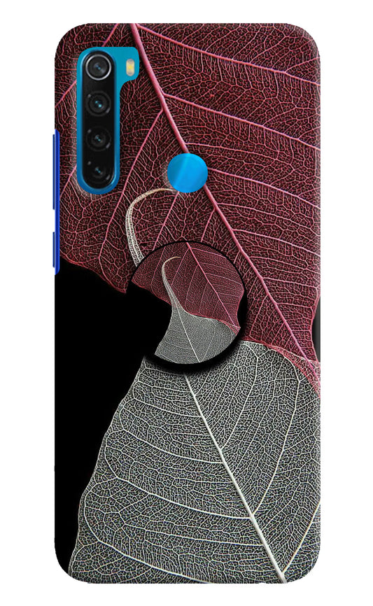 Leaf Pattern Redmi Note 8 Pop Case by Casekaro