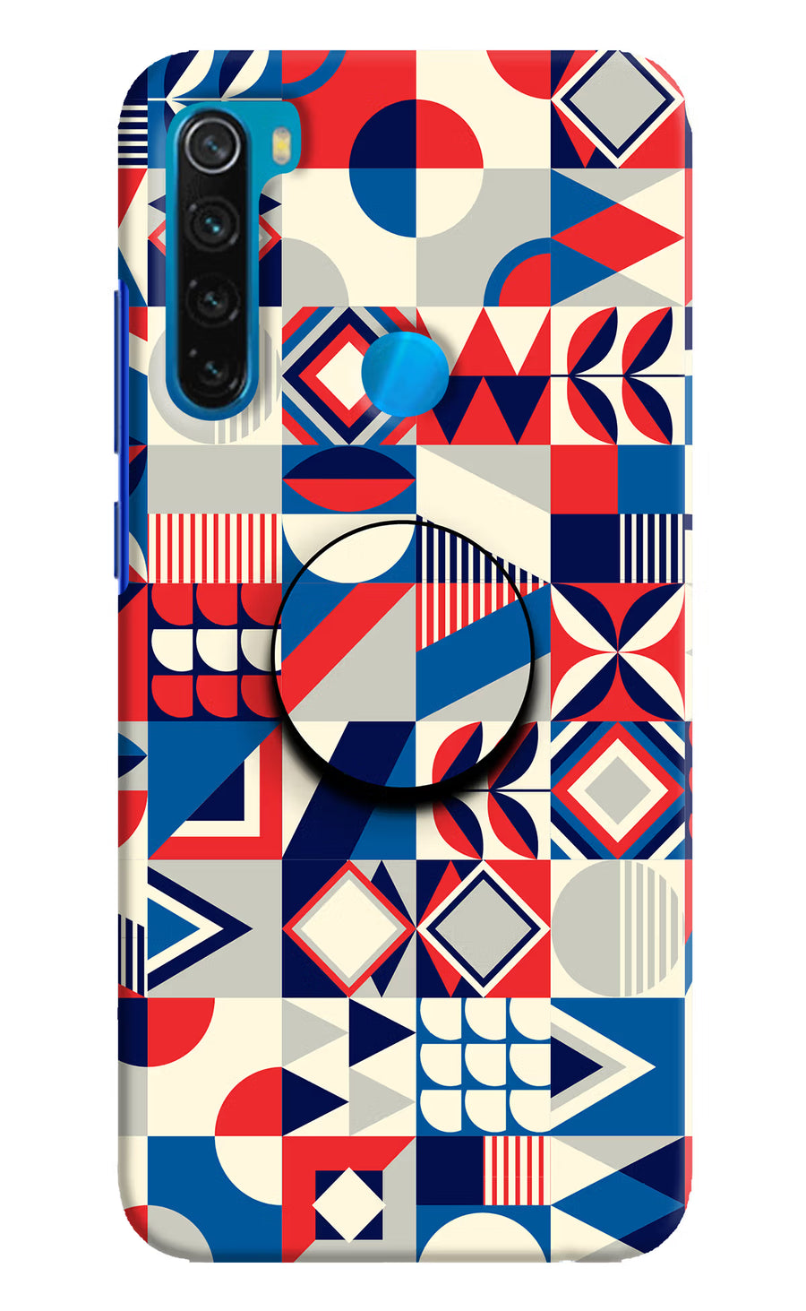 Colorful Pattern Redmi Note 8 Pop Case, Hard case