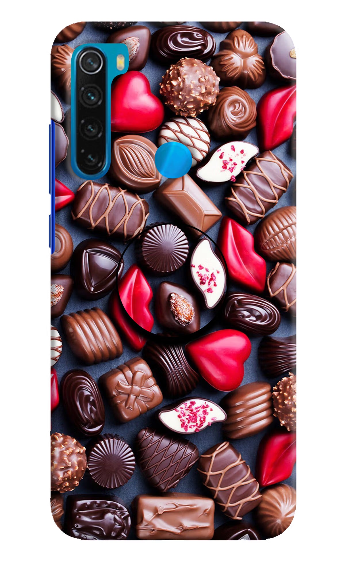 Chocolates Redmi Note 8 Pop Case by Casekaro