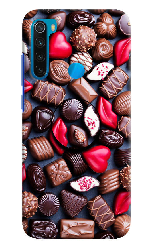 Chocolates Redmi Note 8 Pop Case by Casekaro