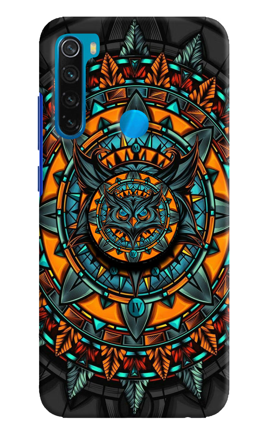 Angry Owl Redmi Note 8 Pop Case, Hard case