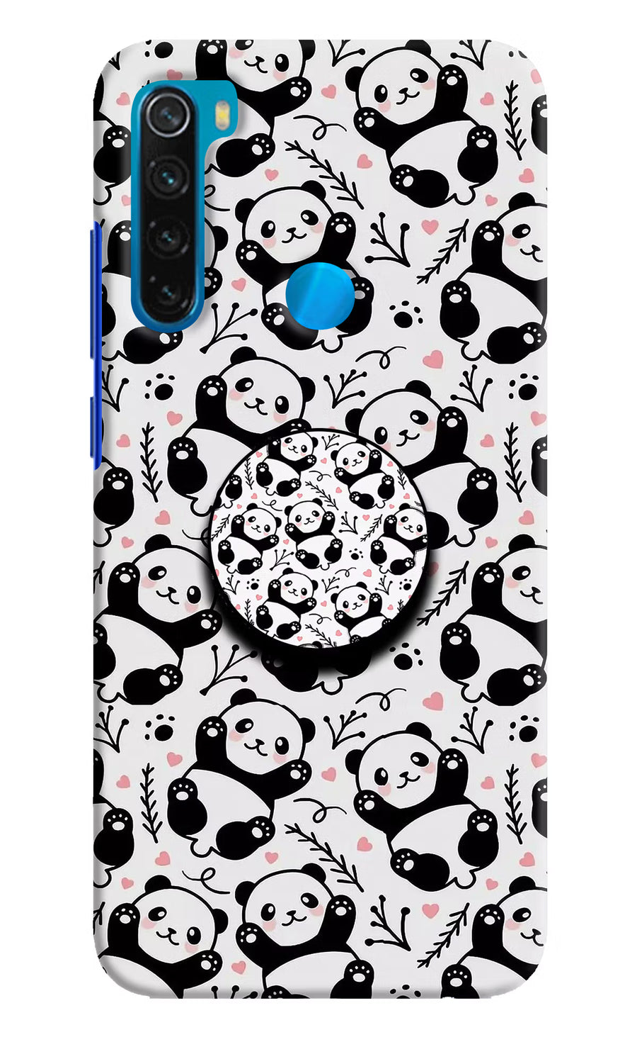 Cute Panda Redmi Note 8 Pop Case, Hard case