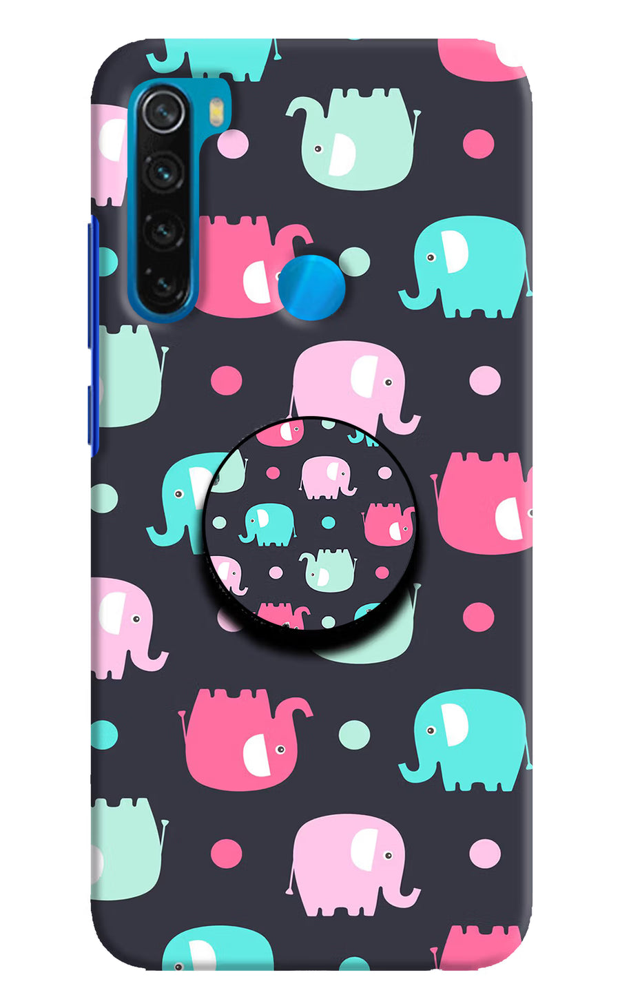 Baby Elephants Redmi Note 8 Pop Case, Hard case