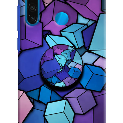 Cubic Abstract Redmi Note 8 Pop Case by Casekaro