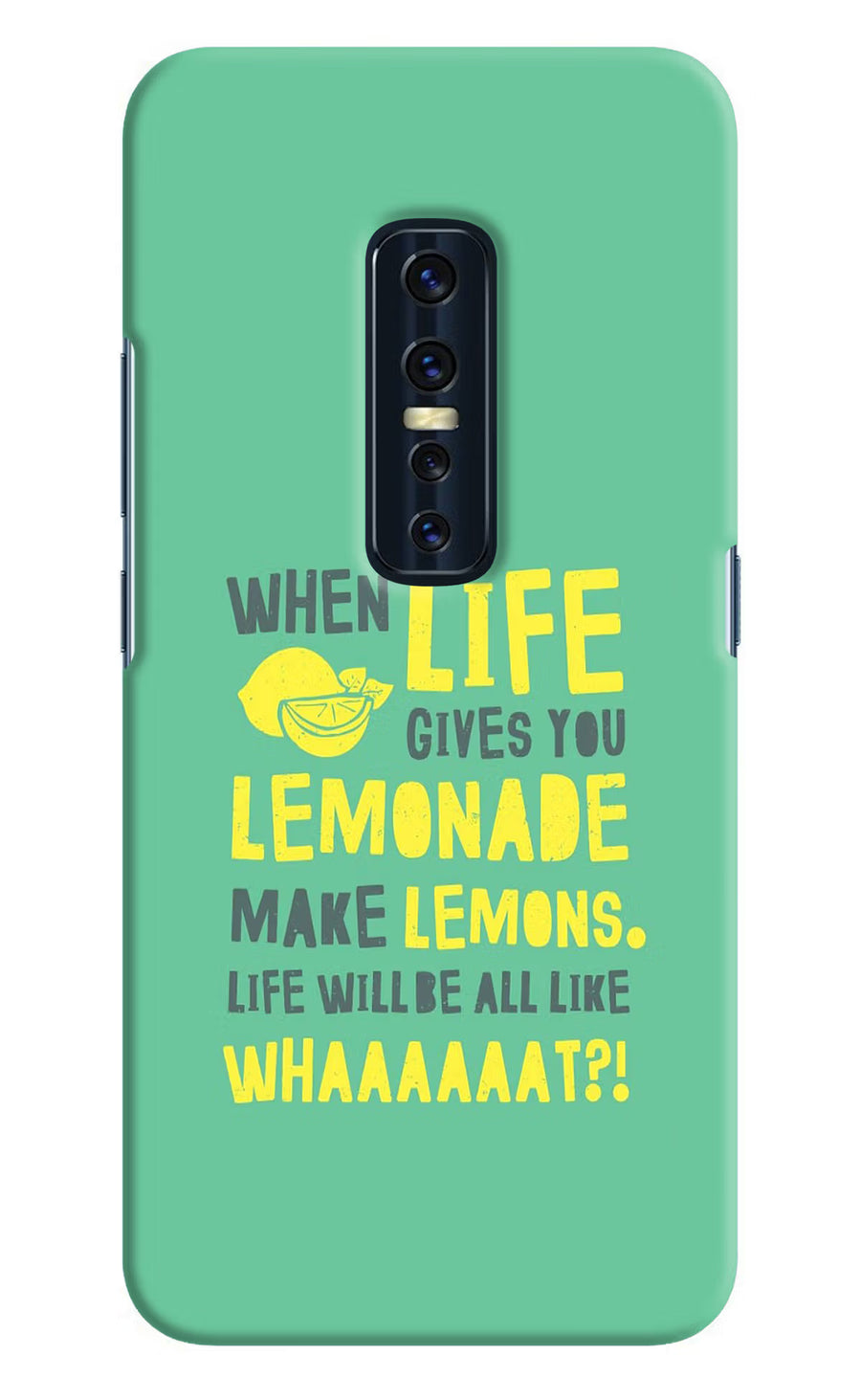 Quote Vivo V17 Pro Back Cover, Hard case