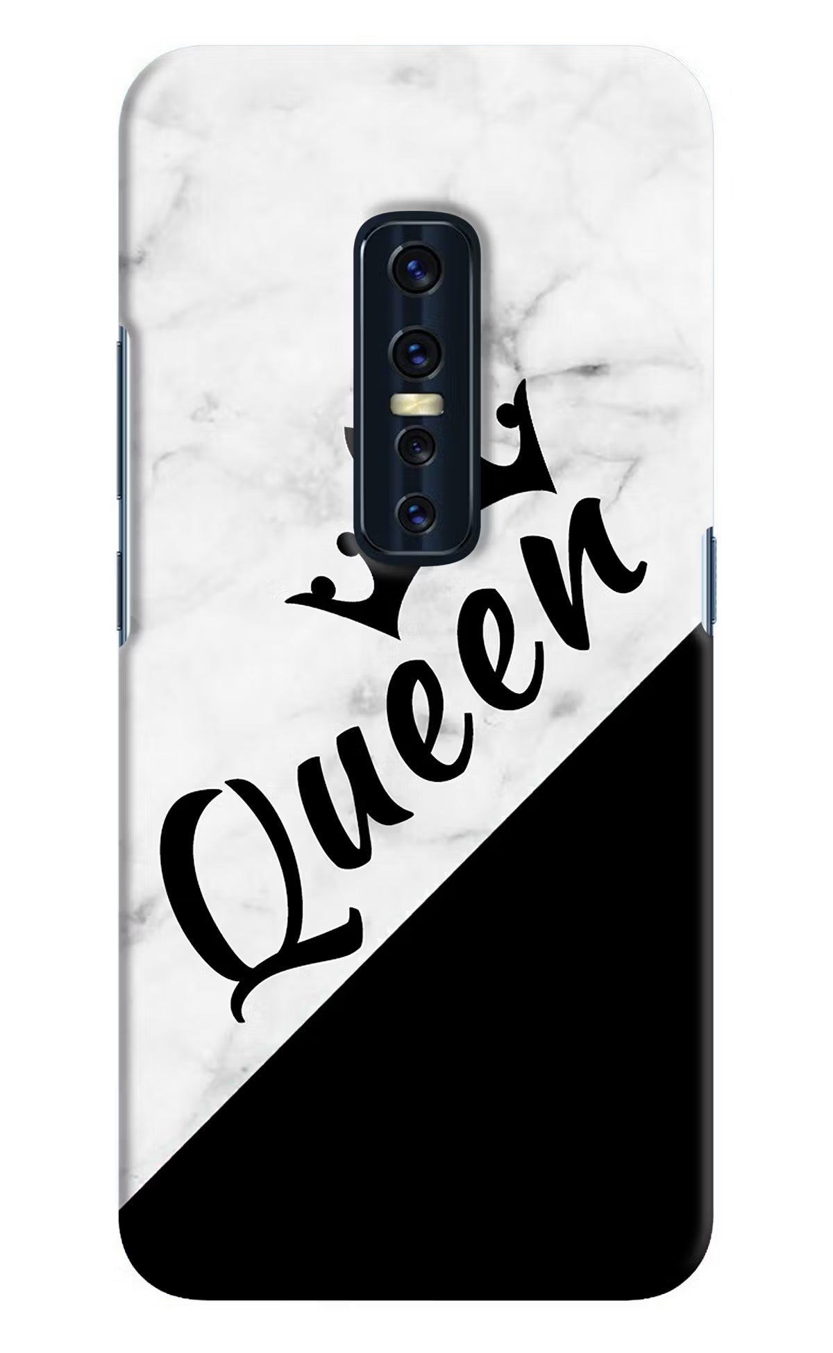 Queen Vivo V17 Pro Hard Case Back Cover by Casekaro