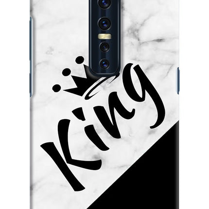King Vivo V17 Pro Hard Case Back Cover by Casekaro