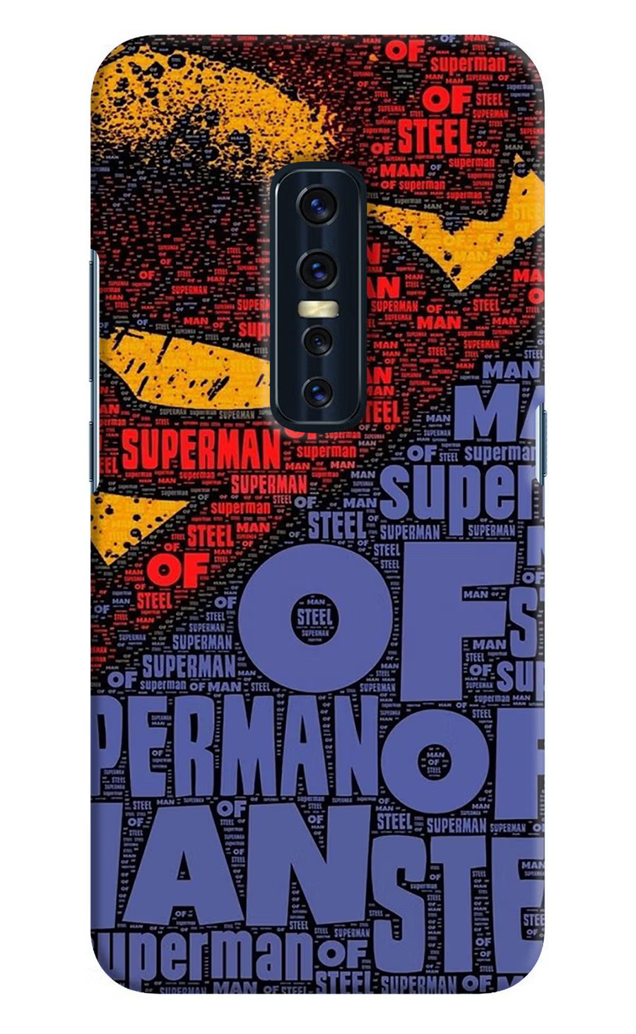 Superman Vivo V17 Pro Back Cover, Hard case