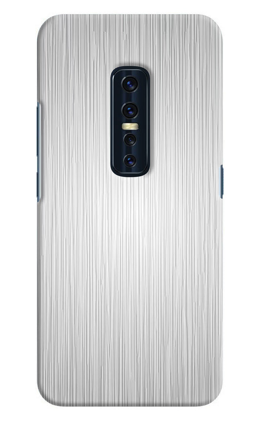 Wooden Grey Texture Vivo V17 Pro Hard Case Back Cover by Casekaro