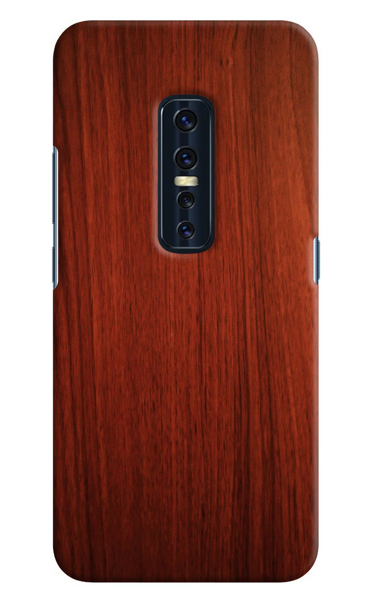 Wooden Plain Pattern Vivo V17 Pro Hard Case Back Cover by Casekaro