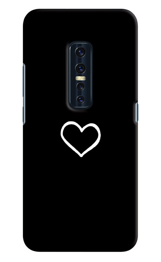 Heart Vivo V17 Pro Hard Case Back Cover by Casekaro