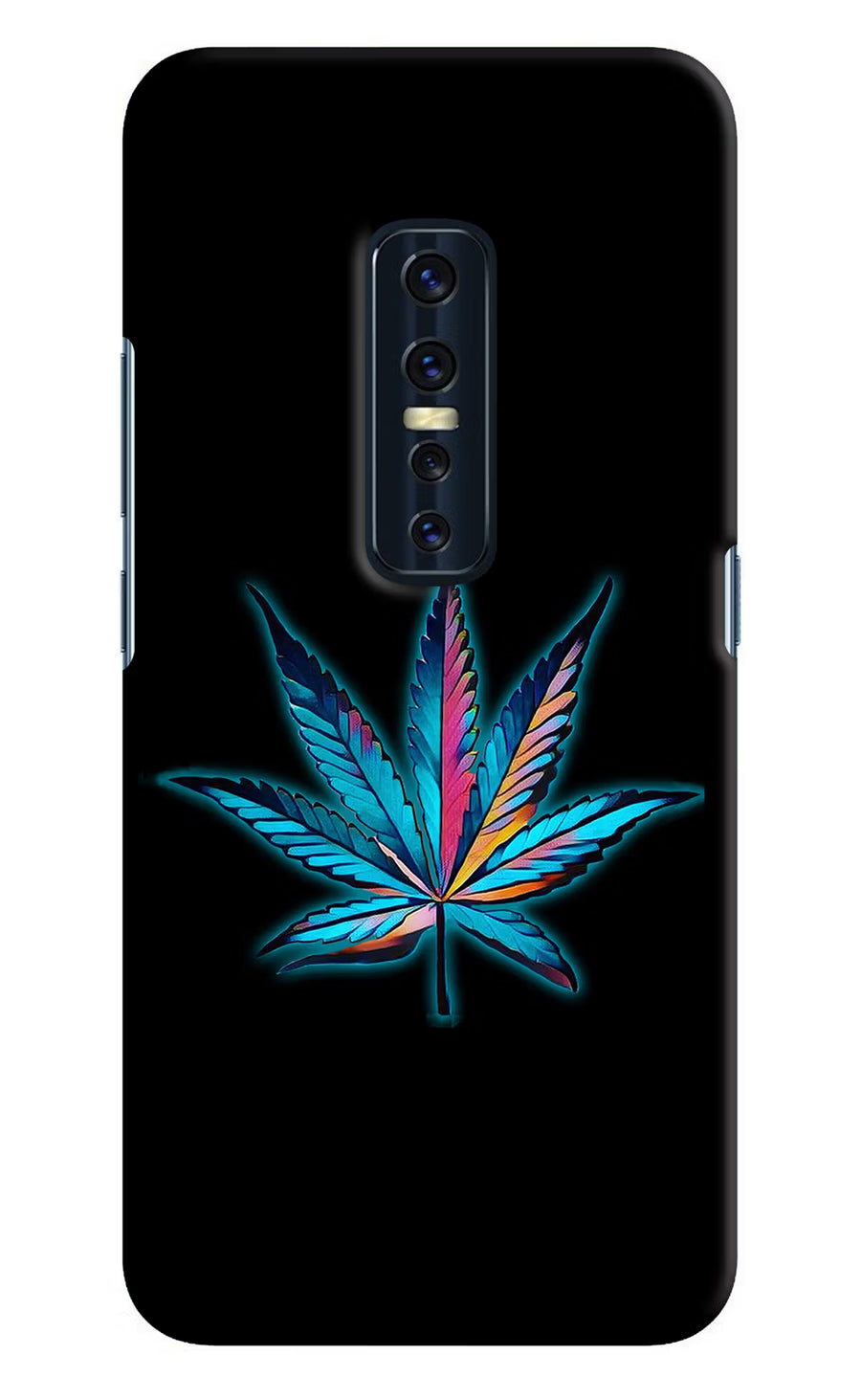 Weed Vivo V17 Pro Back Cover, Hard case