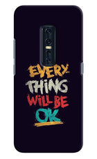Everything Will Be Ok Vivo V17 Pro Hard Case Back Cover by Casekaro