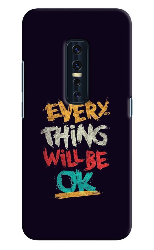Everything Will Be Ok Vivo V17 Pro Hard Case Back Cover by Casekaro