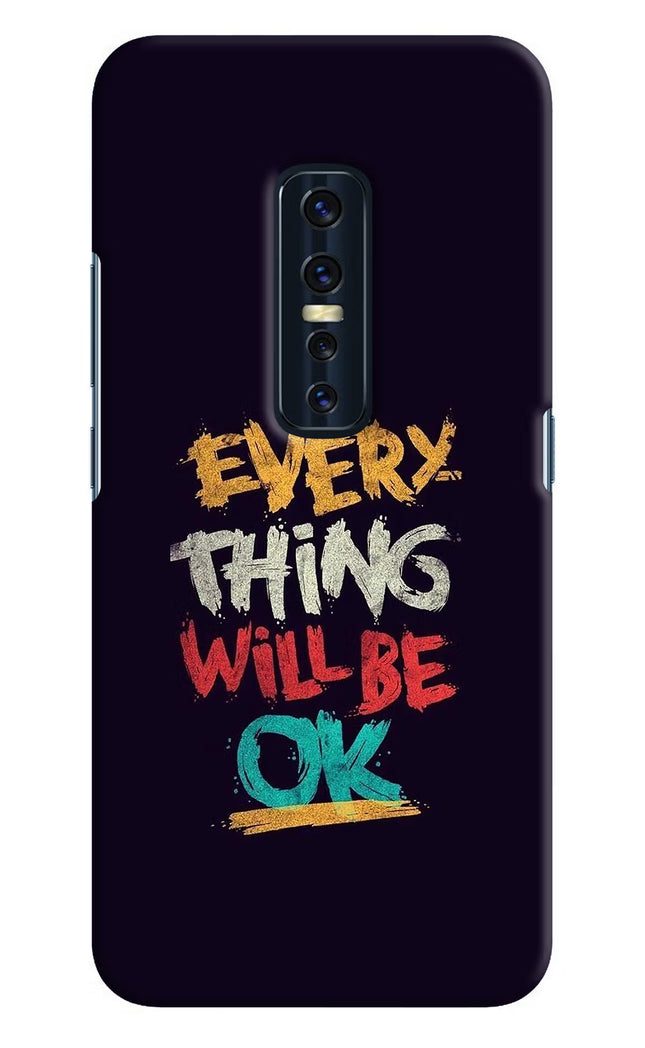 Everything Will Be Ok Vivo V17 Pro Hard Case Back Cover by Casekaro