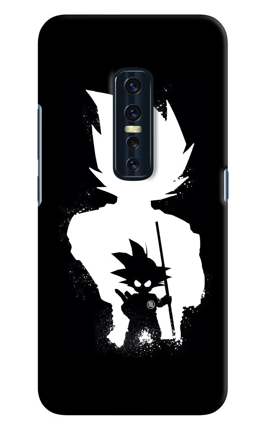 Goku Shadow Vivo V17 Pro Back Cover, Hard case