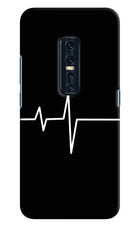 Heart Beats Vivo V17 Pro Hard Case Back Cover by Casekaro