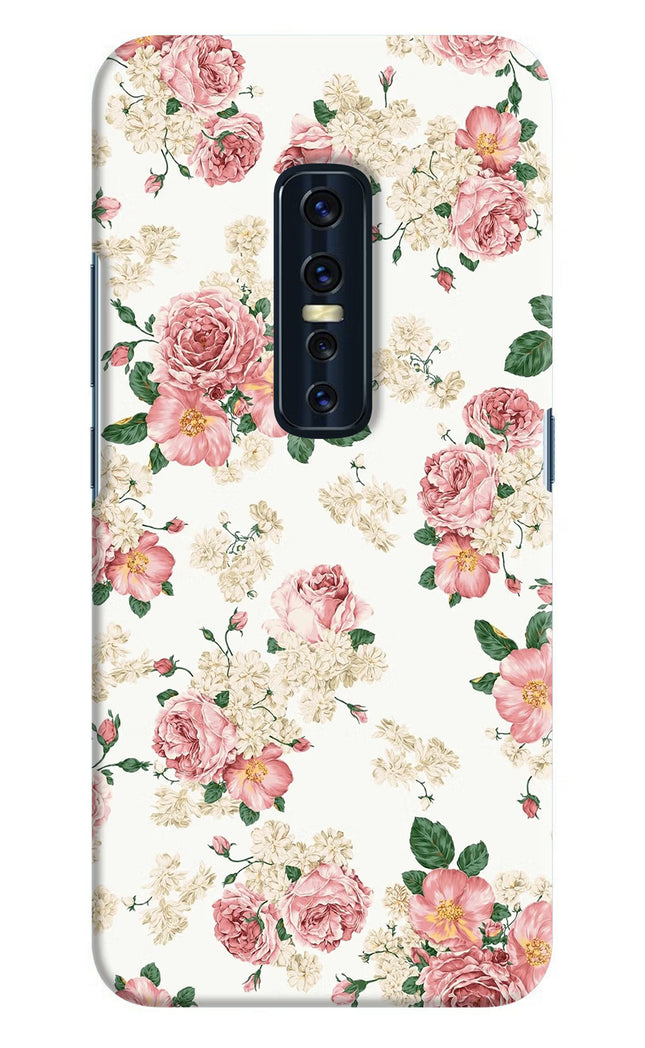 Flowers Vivo V17 Pro Hard Case Back Cover by Casekaro