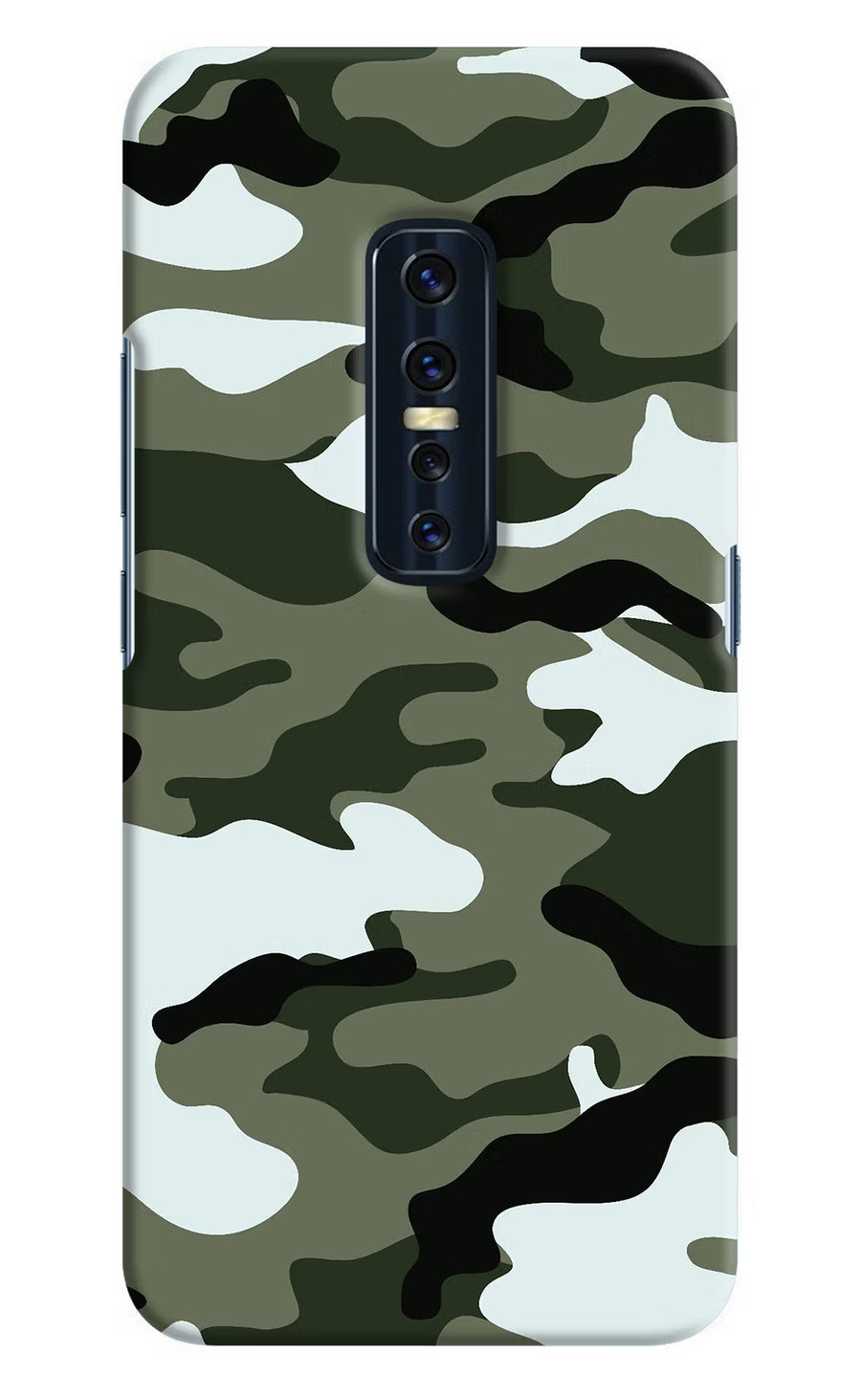 Camouflage Vivo V17 Pro Back Cover, Hard case